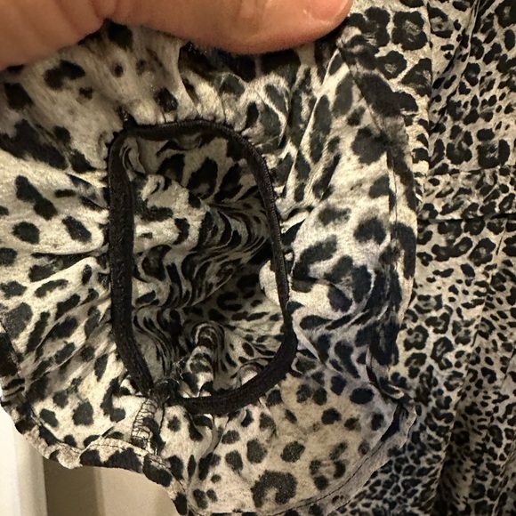 Banana Republic Leopard Print Midi Dress – Size 20 - Picture 7 of 10